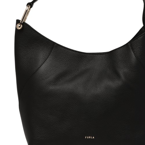 Black Lara Shoulder Bag M