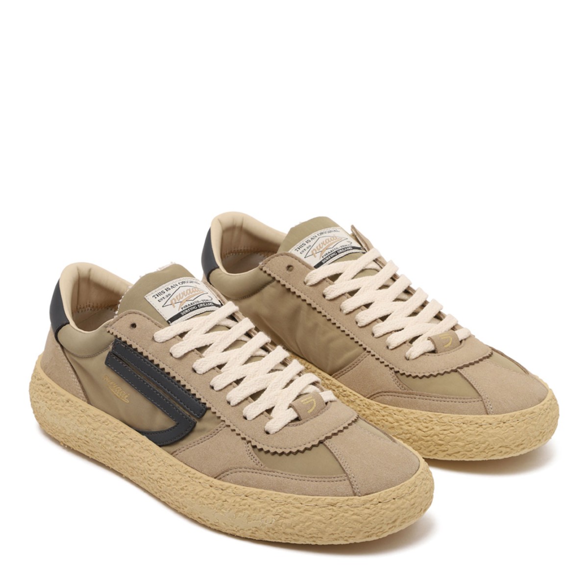 Golden Beach Low-Top Sneaker In Recycled Materials