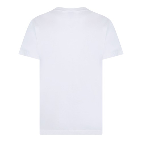 White Heraldic Arrow Cotton T-Shirt 2