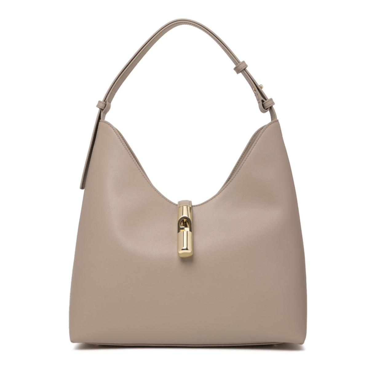 Linen Goccia M Hobo Bag