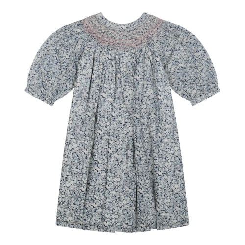 Floral Smocked Dress In Cotton 2