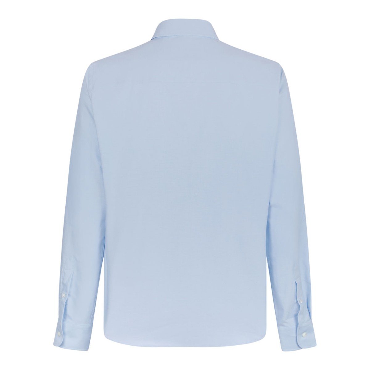Light Blue Button-Down Shirt In Cotton Oxford