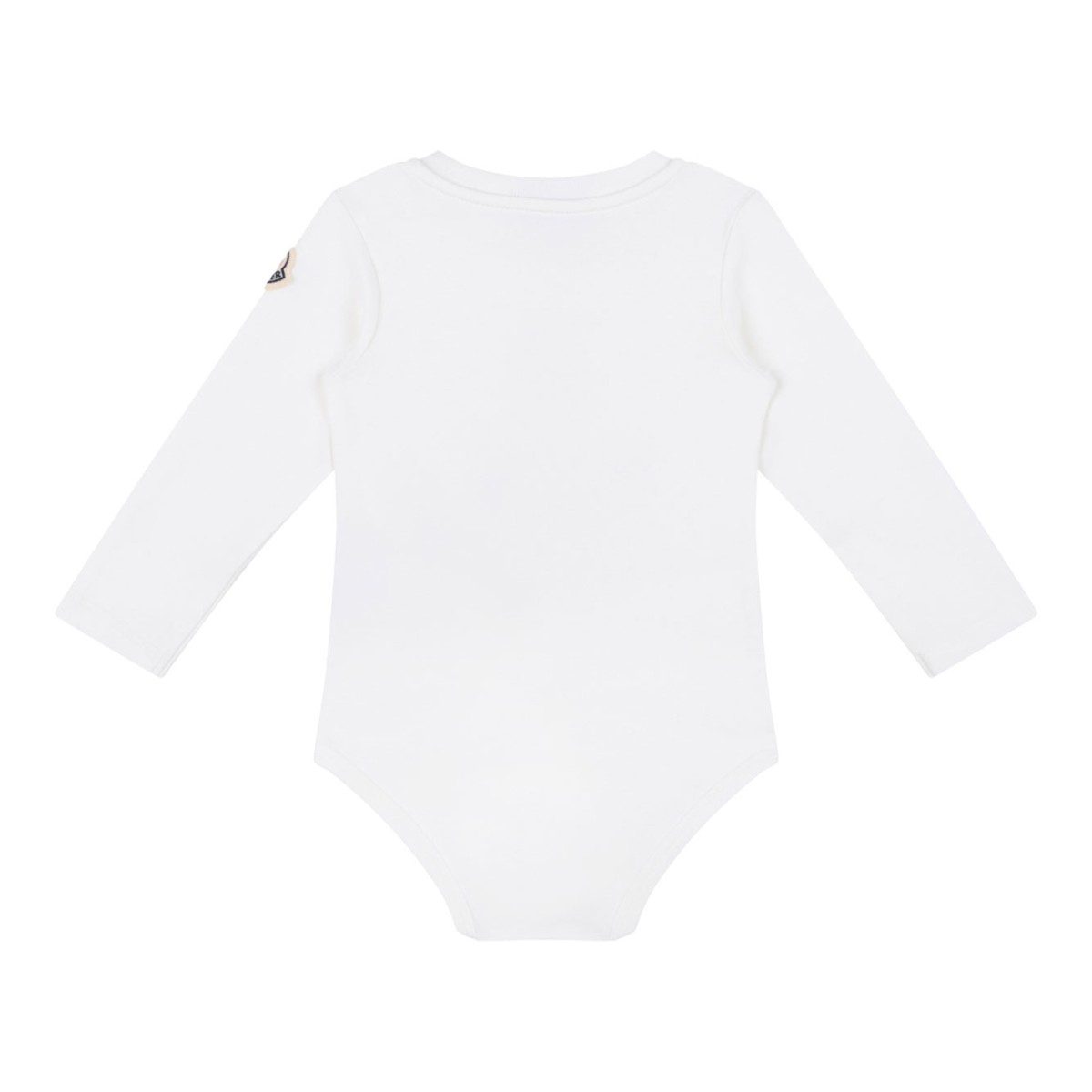 Ivory Cotton Bodysuit And Bib Set