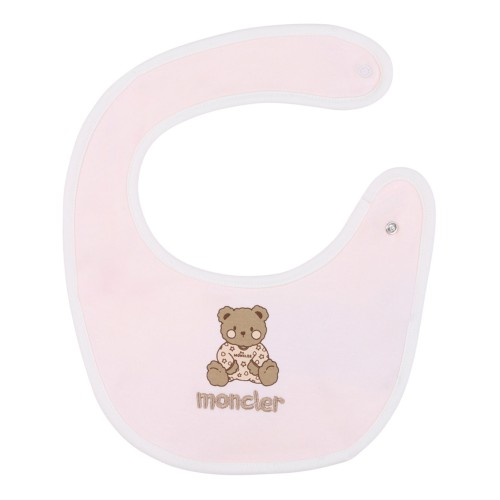 Ivory Cotton Bodysuit And Bib Set