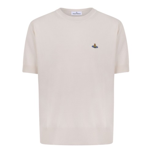 Cream Cotton Alex T-Shirt