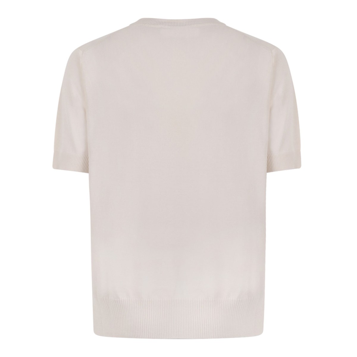 Cream Cotton Alex T-Shirt