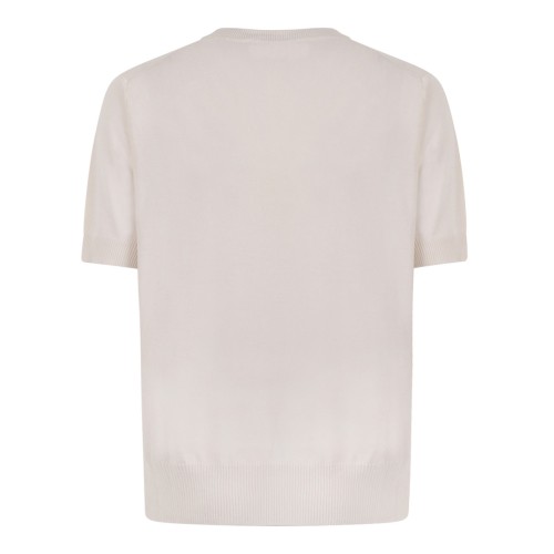 Cream Cotton Alex T-Shirt