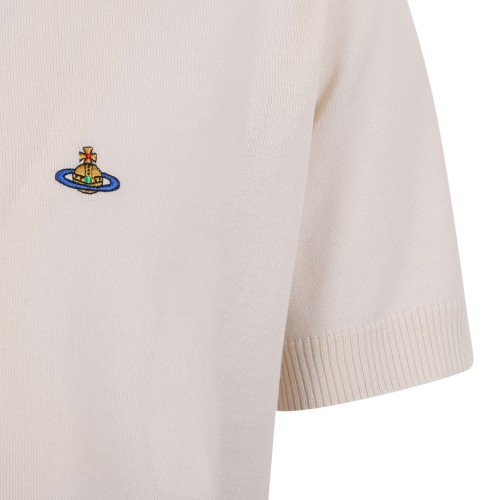 Cream Cotton Alex T-Shirt