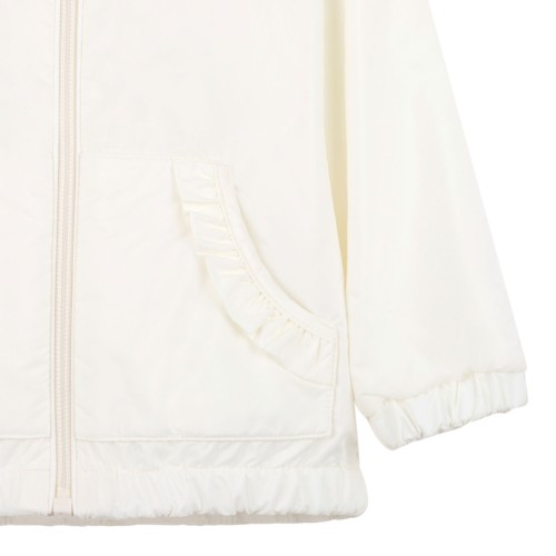 Nigar Ivory Windbreaker Jacket