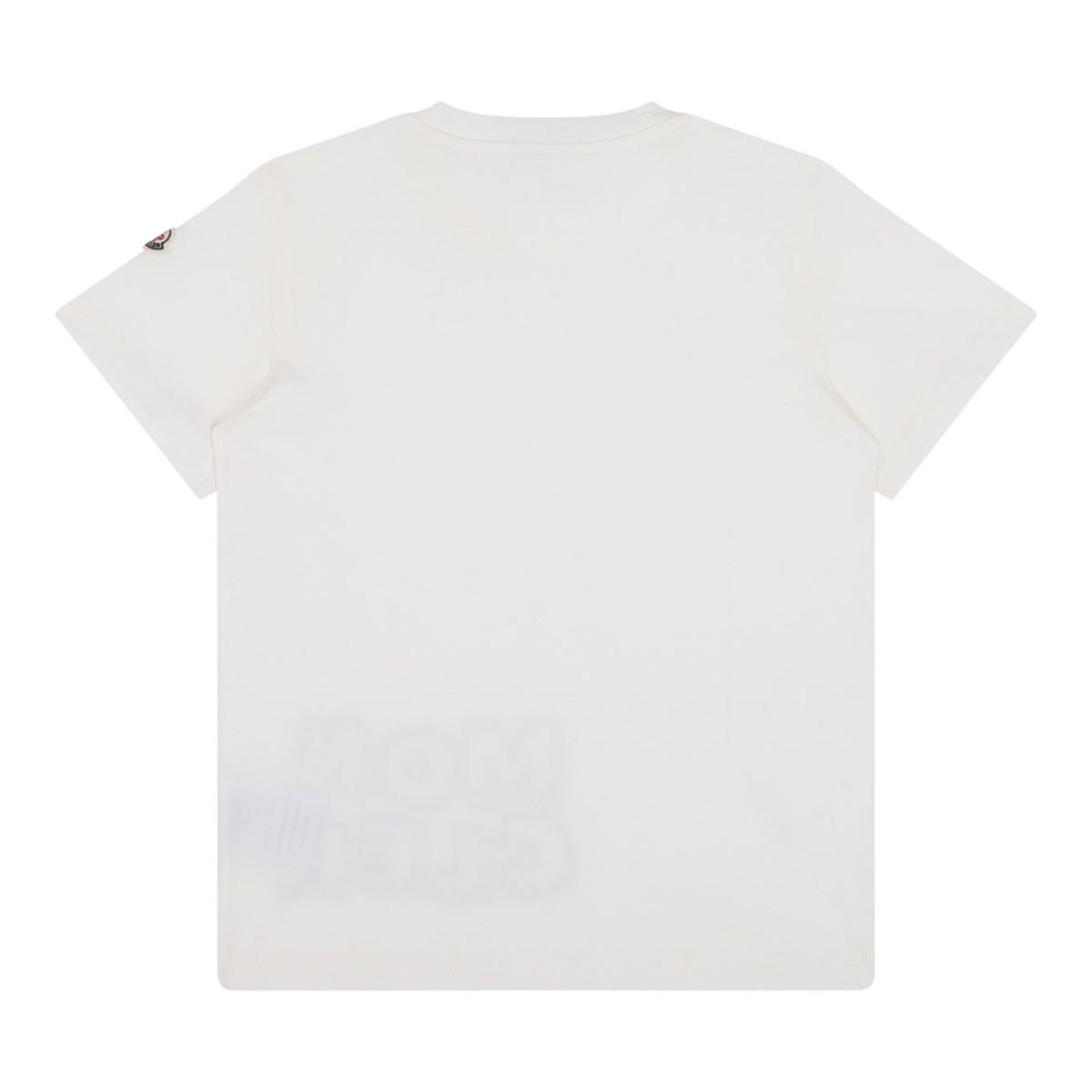 White Cotton T-shirt With Logo