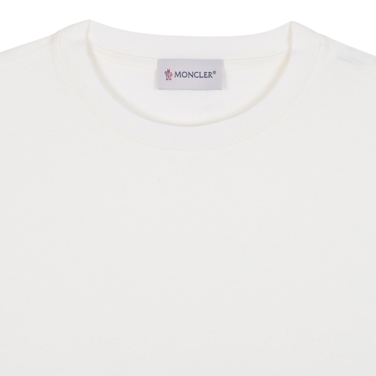 White Cotton T-shirt With Logo