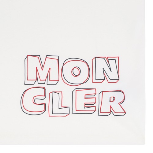 White Cotton T-shirt With Logo