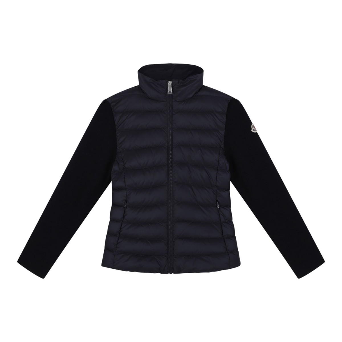 Navy Hybrid Down Jacket