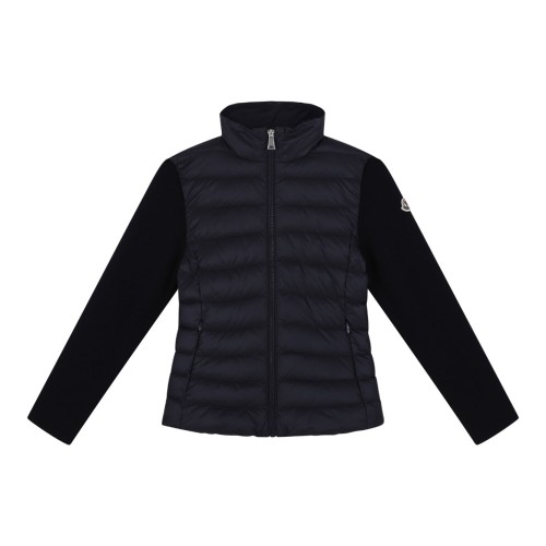 Navy Hybrid Down Jacket