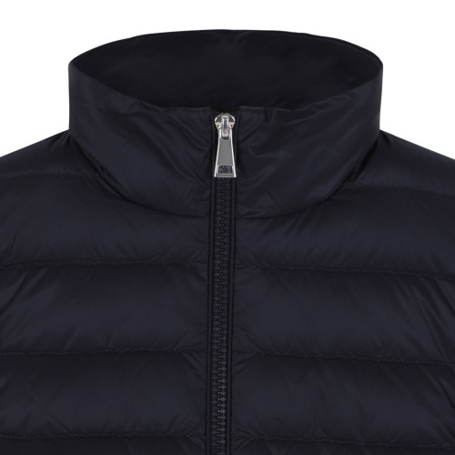Navy Hybrid Down Jacket