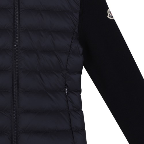 Navy Hybrid Down Jacket