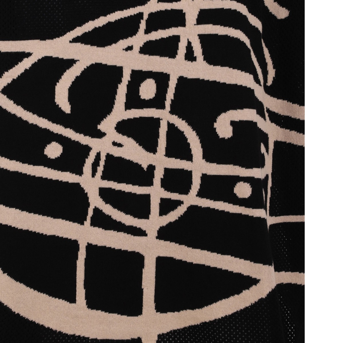 Black Beach Top Graffiti Orb