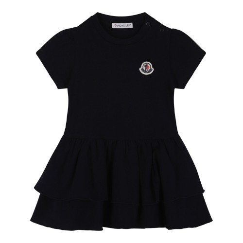 Navy Blue Flared Dress