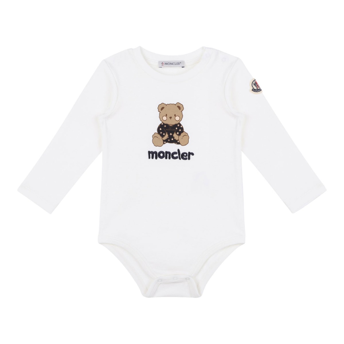 White Cotton Bodysuit And Bib Set