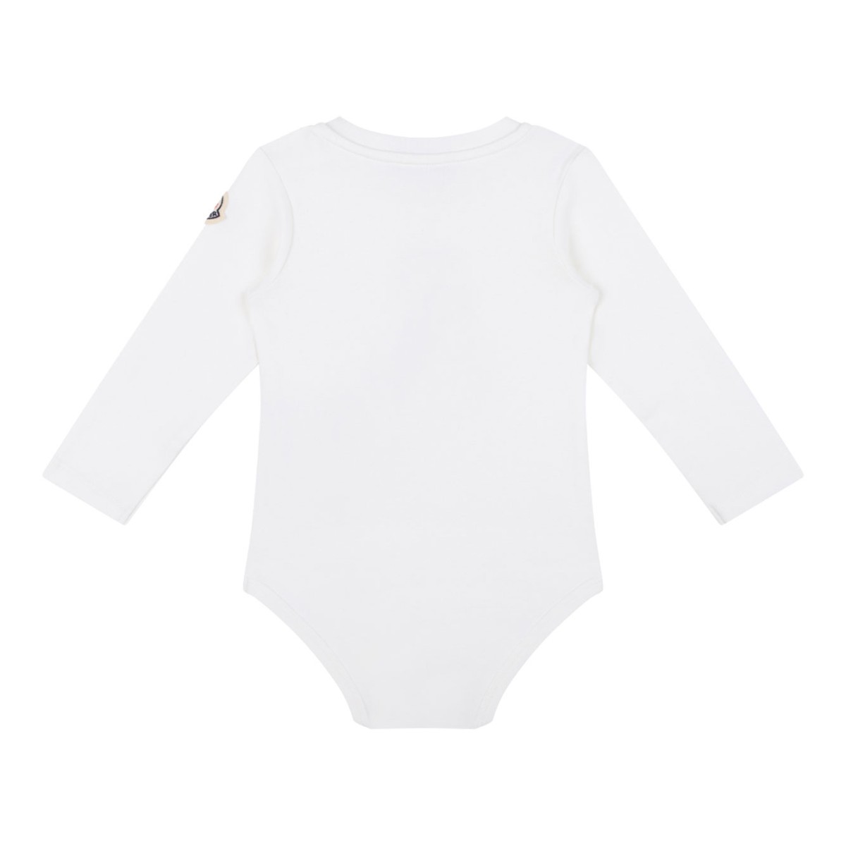 White Cotton Bodysuit And Bib Set