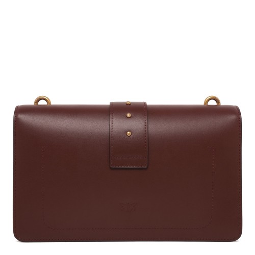 Burgundy Wine Classic Love One Shoulder Bag 2