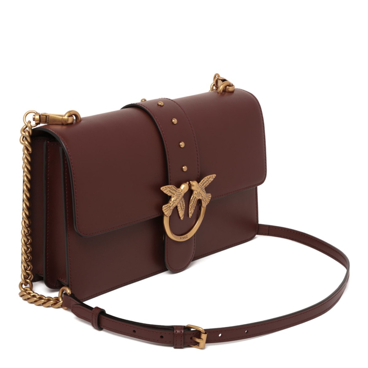 Burgundy Wine Classic Love One Shoulder Bag