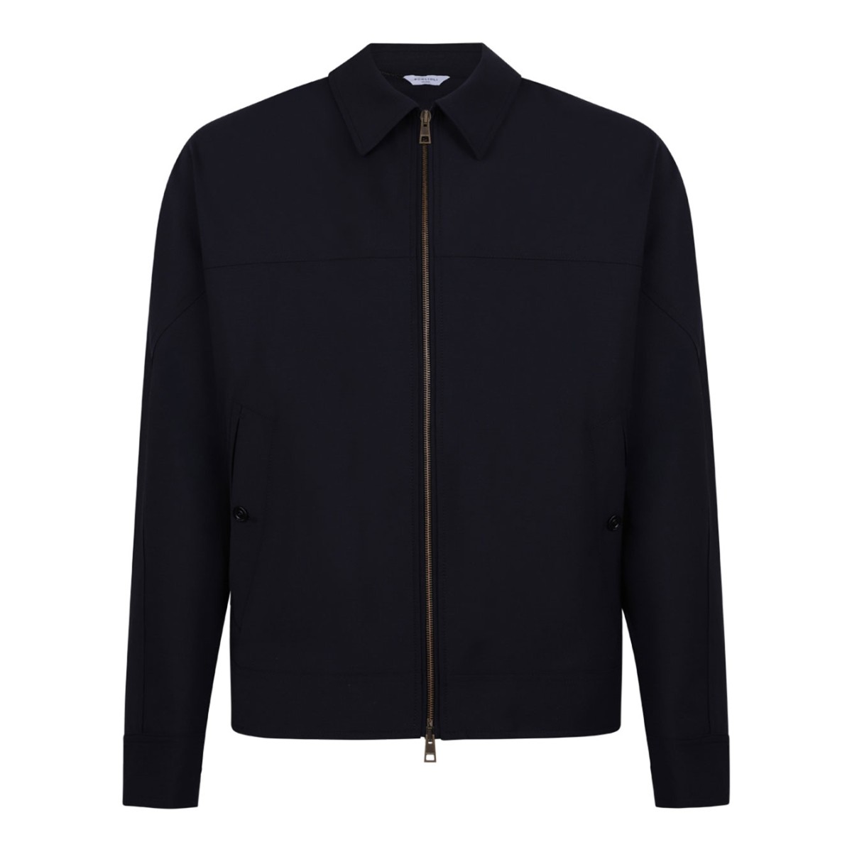 Boglioli Zip-Up Jacket Navy