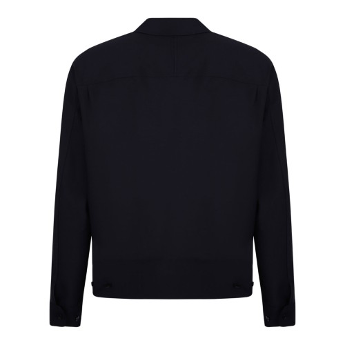 Boglioli Zip-Up Jacket Navy