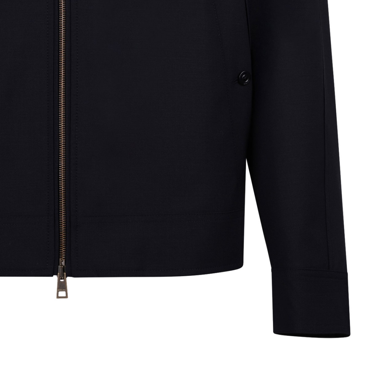 Boglioli Zip-Up Jacket Navy