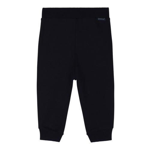 Navy Blue Sweater and Sweatpants Set with Logo