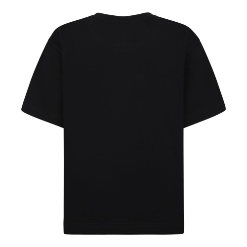 Black Cotton Lace Skull T-Shirt 2