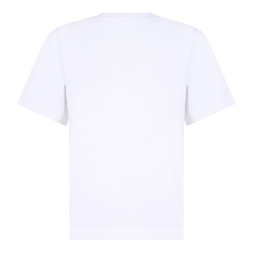 White Cotton Lace Skull T-Shirt