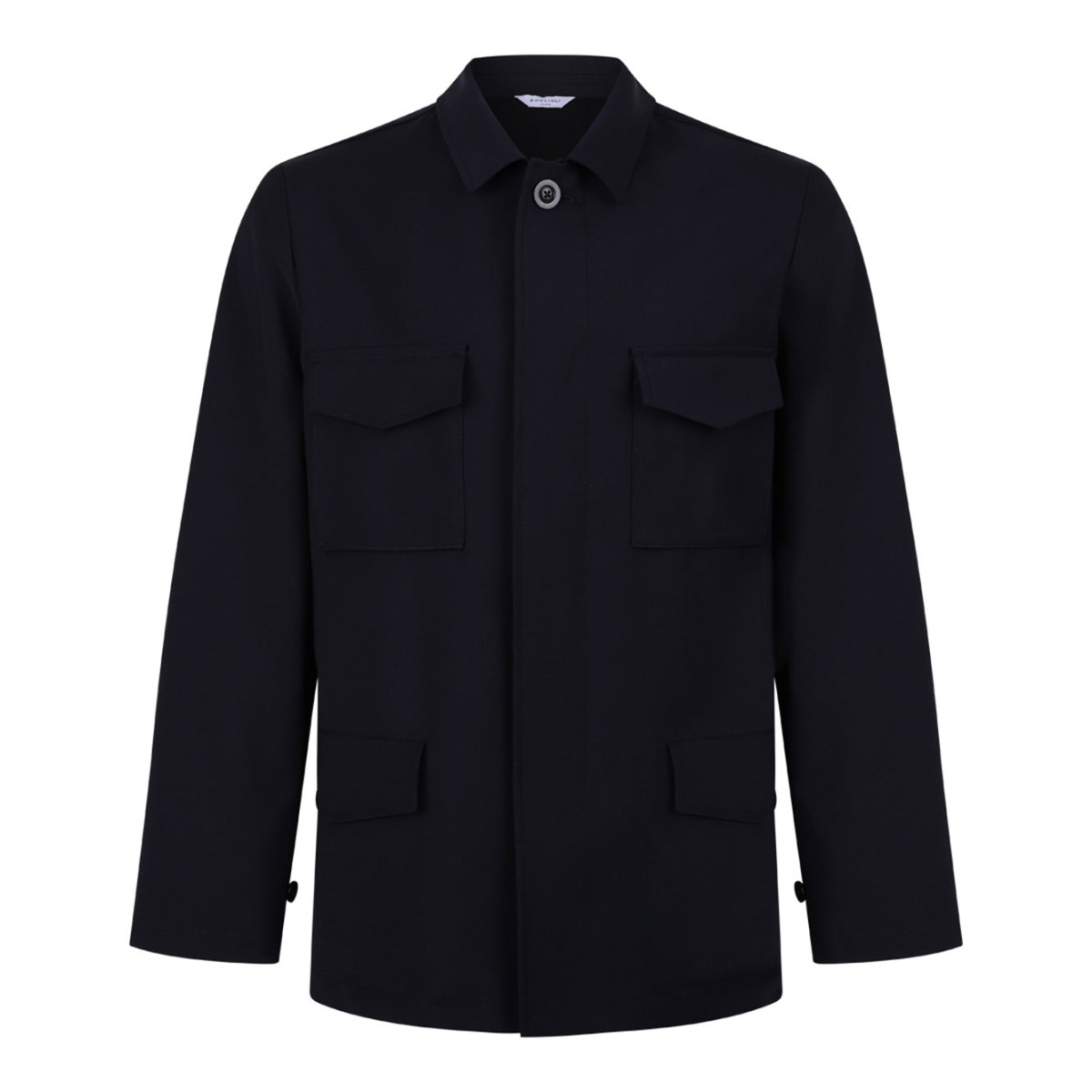 Boglioli Wool Field Jacket Navy