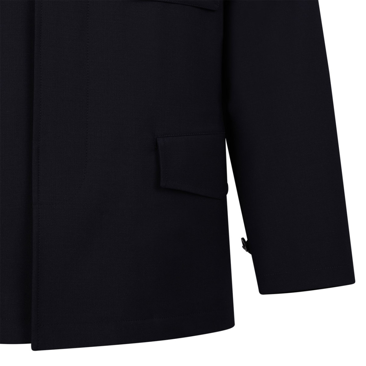 Boglioli Wool Field Jacket Navy