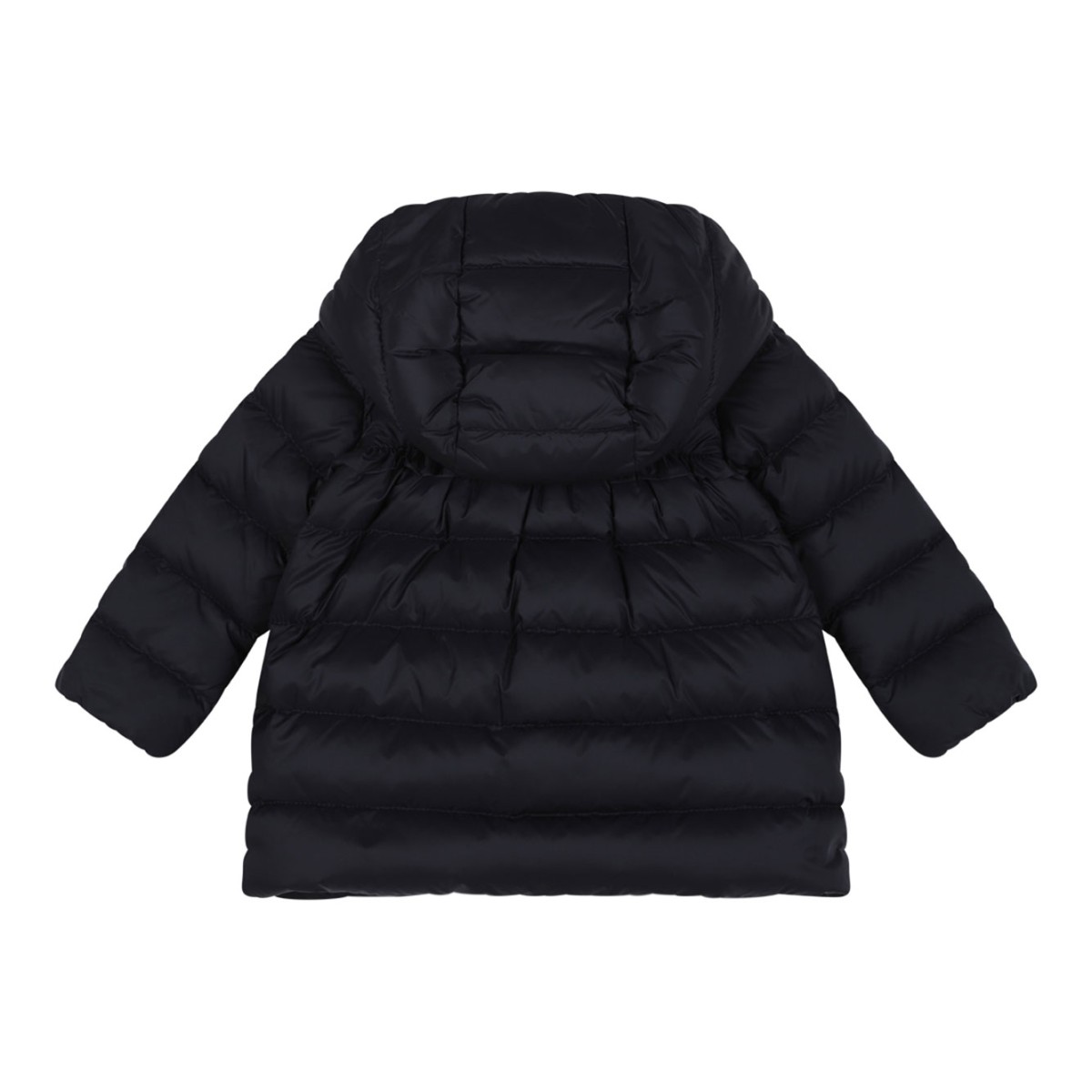 Navy Down Hooded Jacket