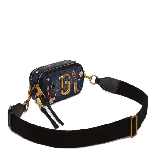 Denim Blue Snapshot Bag