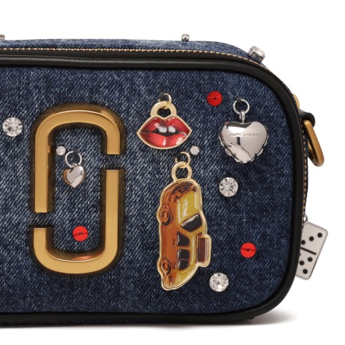 Denim Blue Snapshot Bag