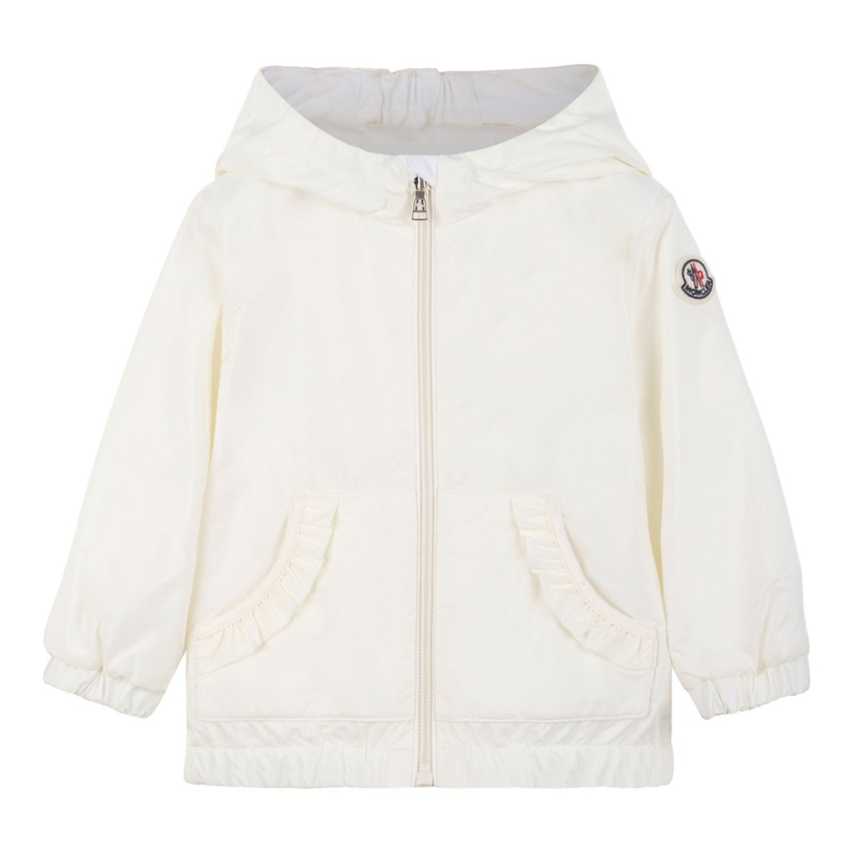 Nigar Ivory Windbreaker Jacket