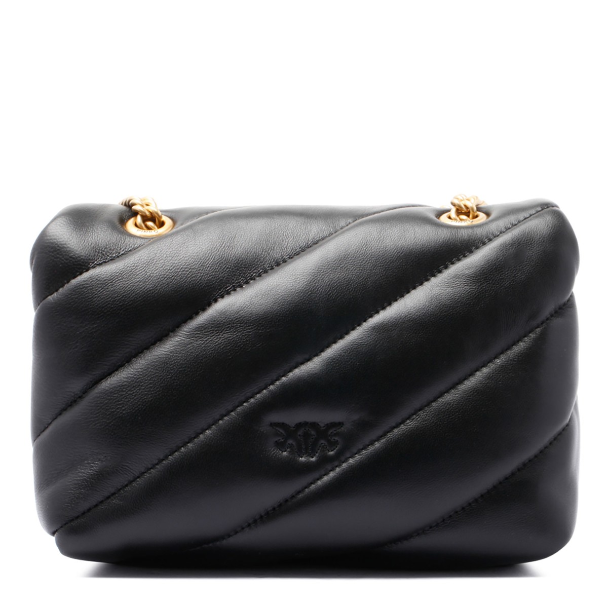 Black Quilted Love Bag