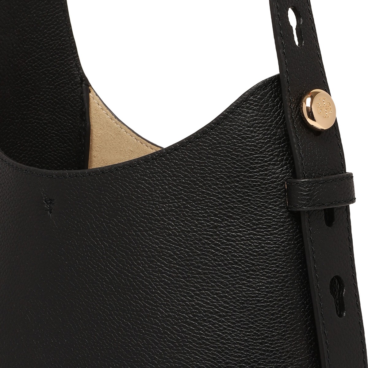 Black Romy Small Hobo Bag