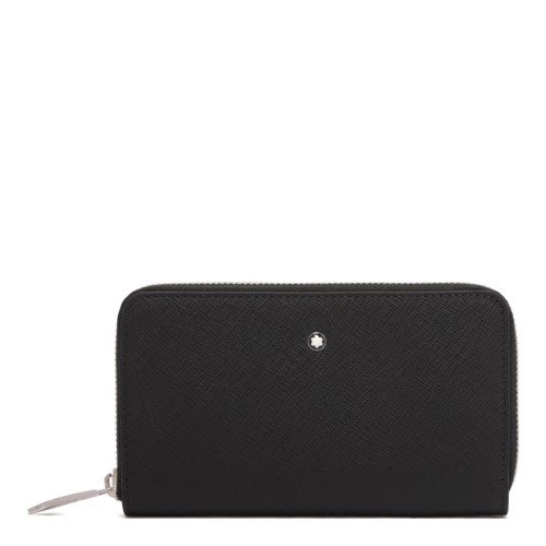 Black Sartorial 12 Compartment Medium Wallet