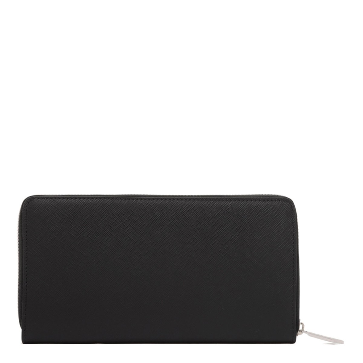 Black Sartorial 12 Compartment Zipper Wallet