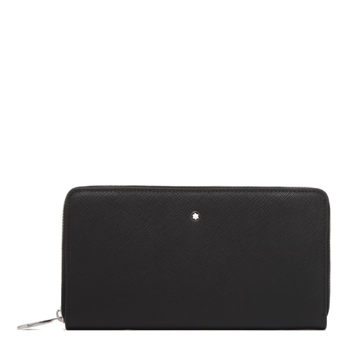 Black Sartorial 12 Compartment Zipper Wallet
