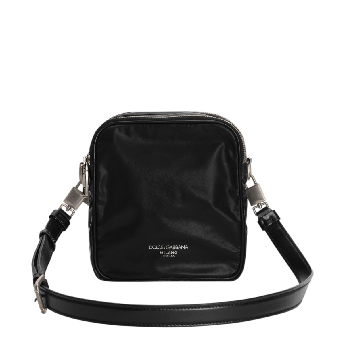 Black Nylon Crossbody Bag