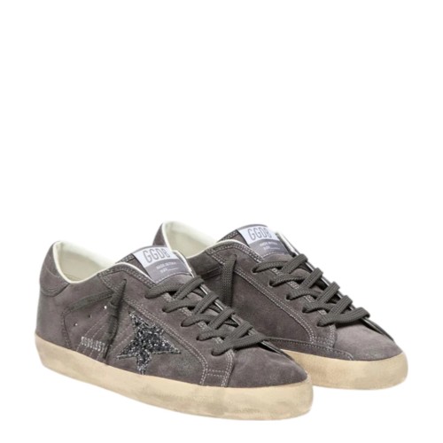 Super-Star Grey Suede Sneakers