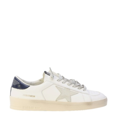 Stardan White Leather Sneakers