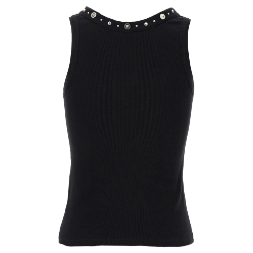 Black Studded Tank Top 2