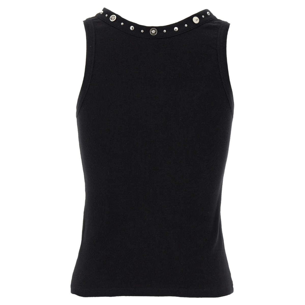Black Studded Tank Top