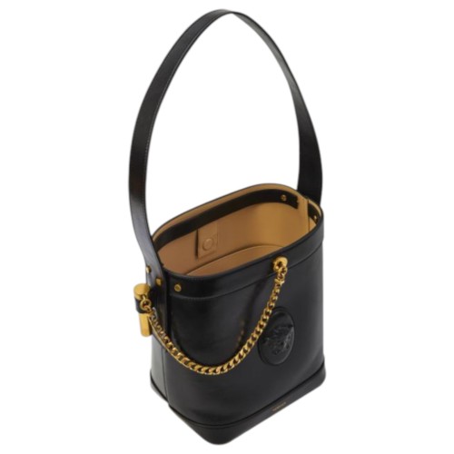 Black Medusa Bucket Bag