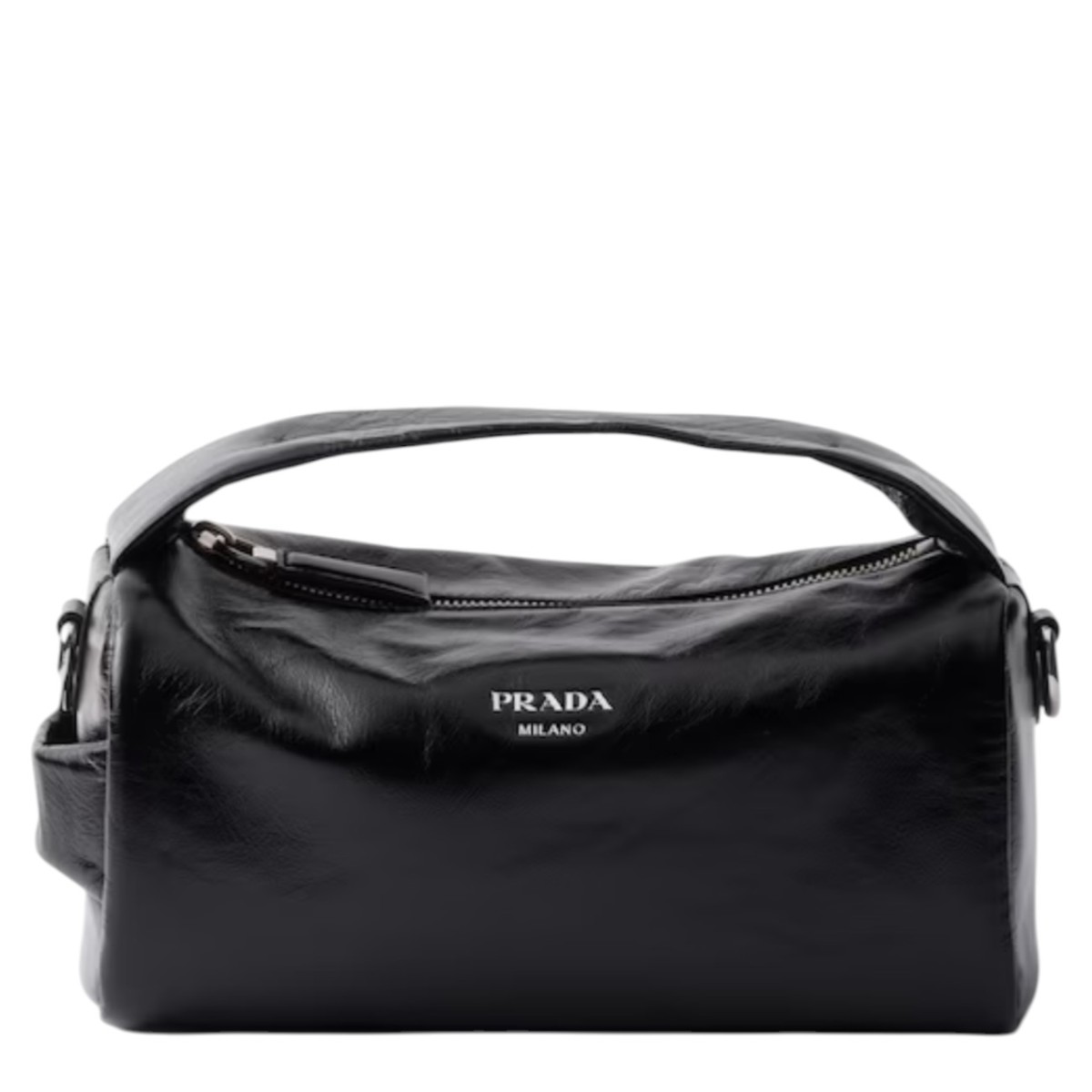 Black Leather Shoulder Bag